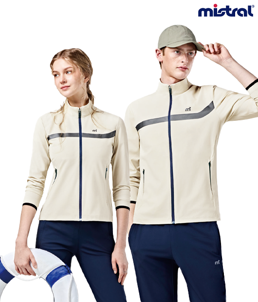 미스트랄 스판트레이닝복 / 661112H / 오트밀